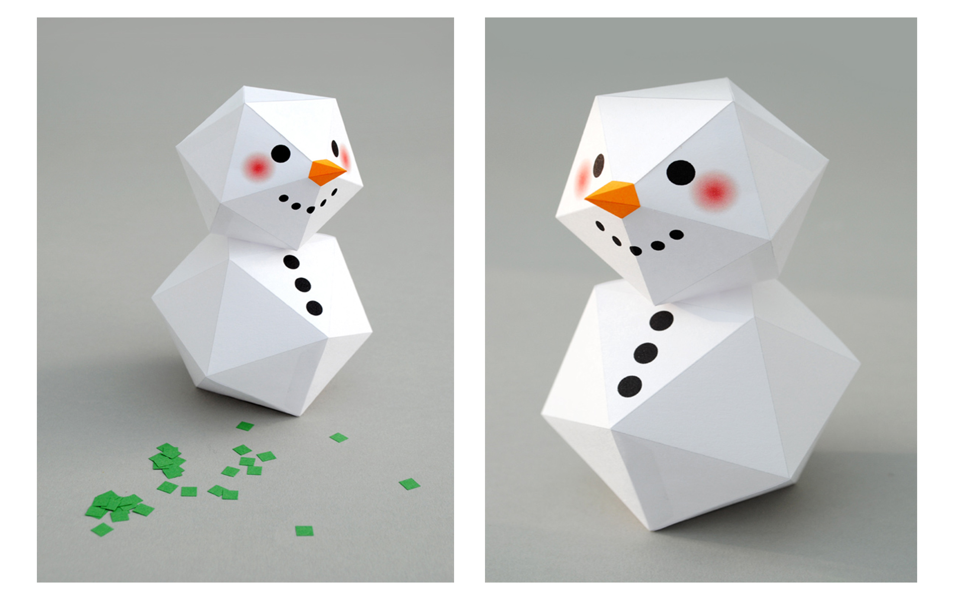 Aprenda a fazer em apenas 4 passos um boneco de neve para o Natal