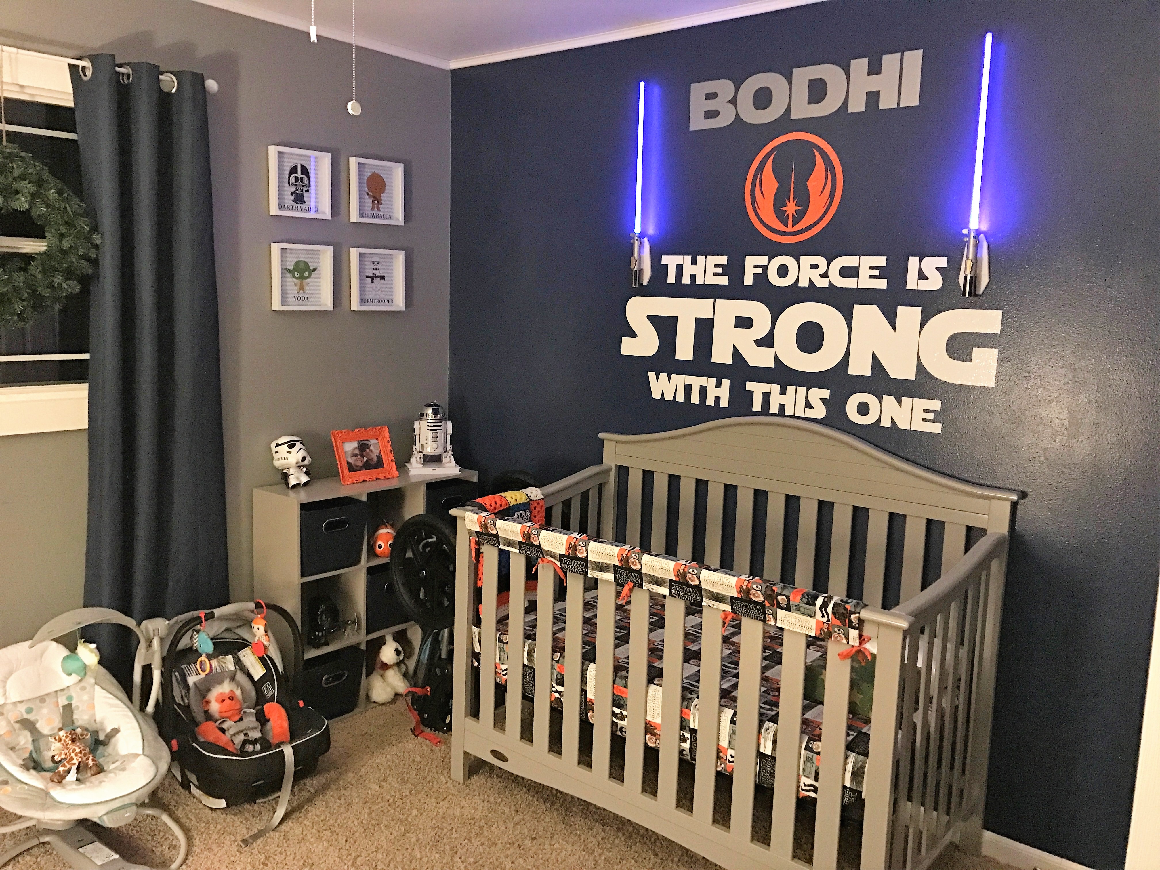 Como decorar um quarto de bebê com o tema Star Wars