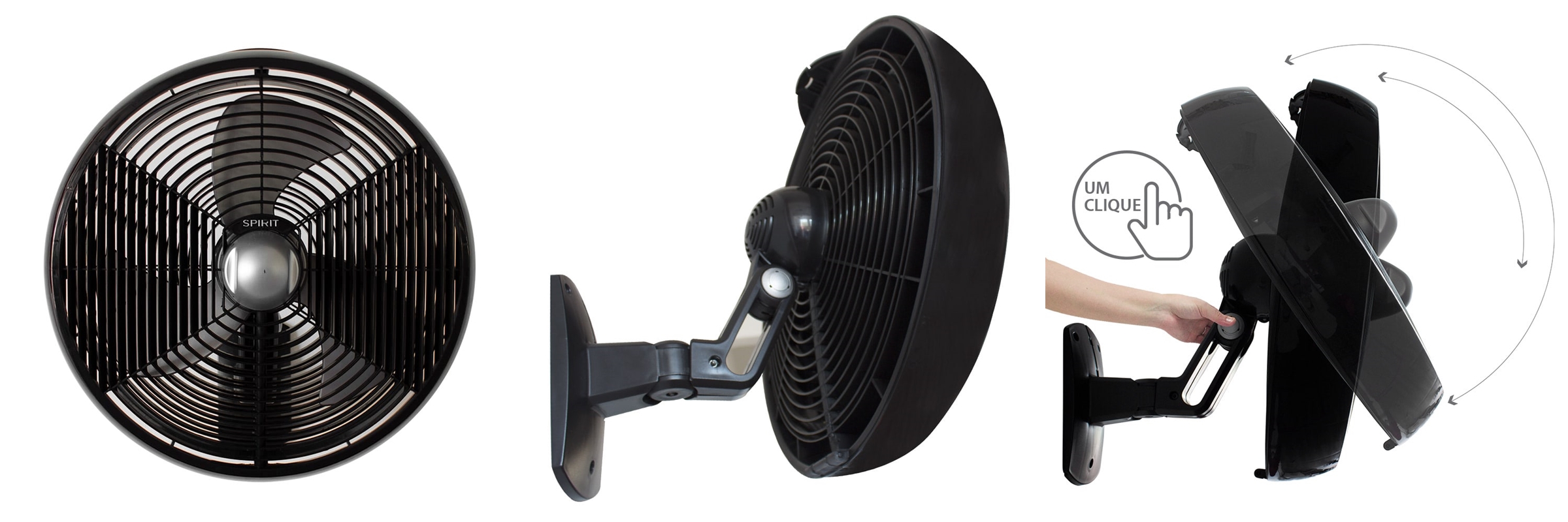 ventilador de teto Spirit - Blog Myspirit - Ventilador de Parede SPIRIT Maxximos 40cm Black Steel - ventilador de parede Spirit - ventilador de parede